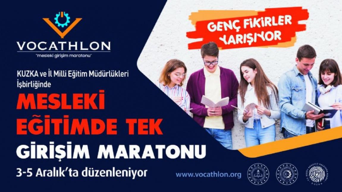 OKULUMUZ VOCATHLON GENÇ FİKİRLER YARIŞIYOR PROGRAMINA KATILMAYA HAK KAZANDI